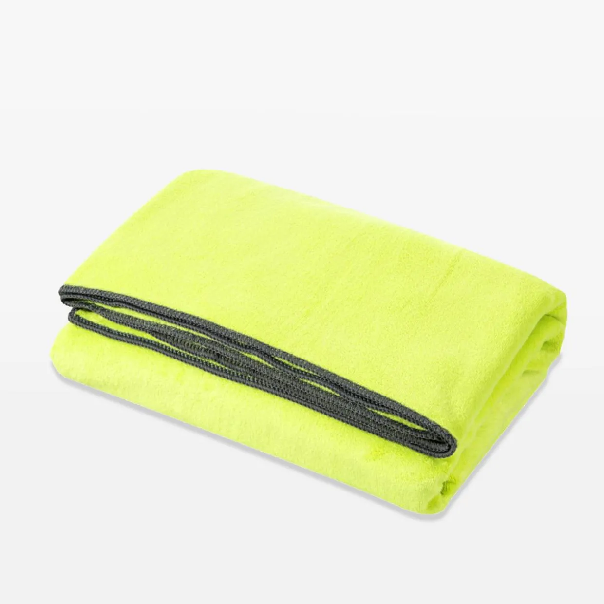 Ręcznik szybkoschnący z mikrofibry limonkowy IGA 80x160 cm