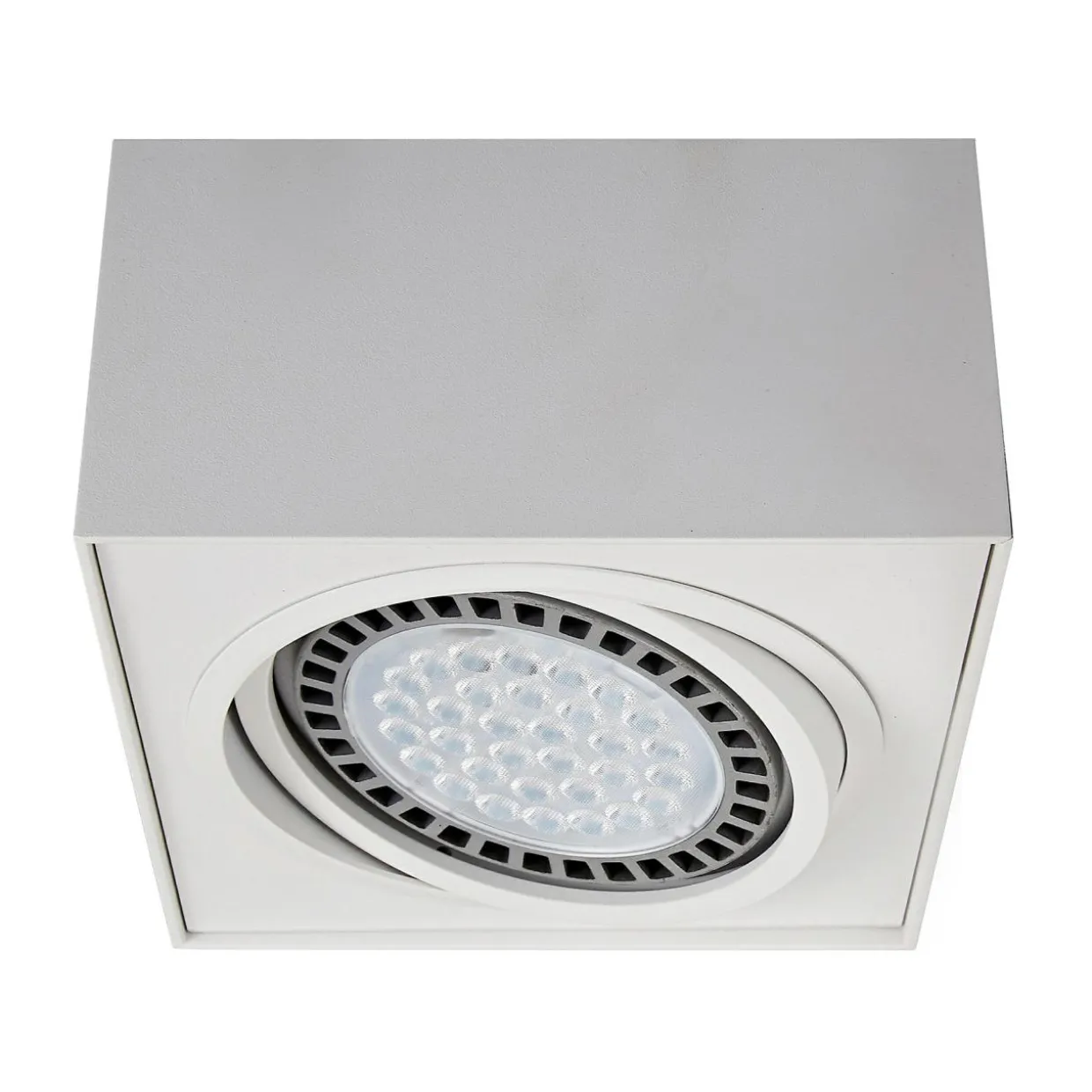 Reflektor natynkowy 1-punktowy biały BOXY CL 1