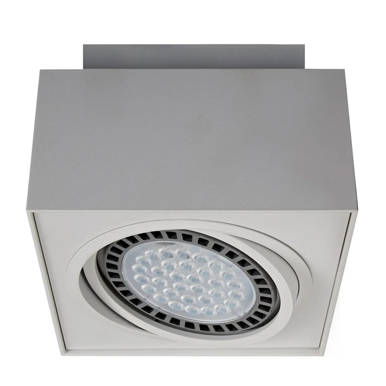 Reflektor natynkowy 1-punktowy biały BOXY CL 1