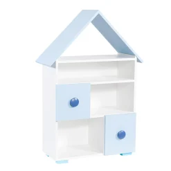 Regał domek TOP BABY niebieski