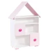 Regał domek TOP BABY różowy