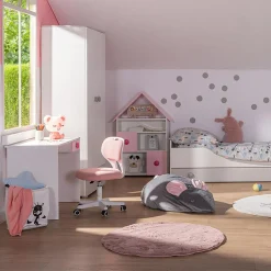 Regał domek TOP BABY różowy