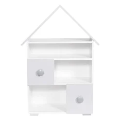 Regał domek TOP BABY szary