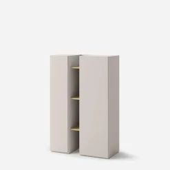 Regał 2-drzwiowy SIGMA 85 cm