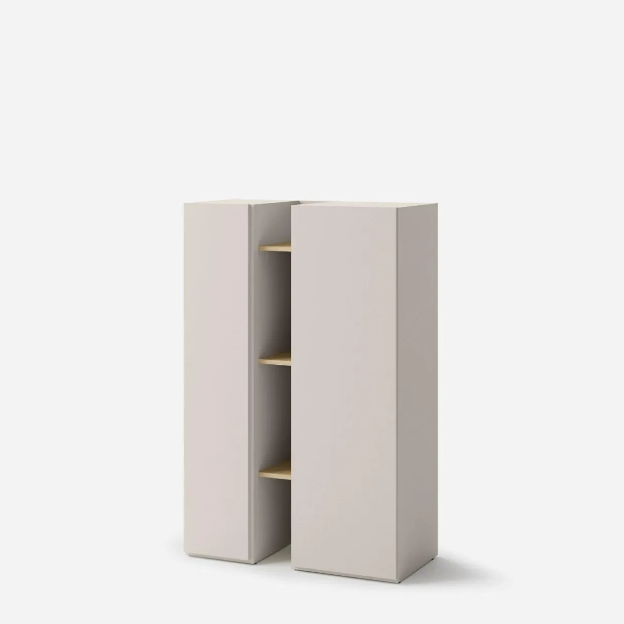 Regał 2-drzwiowy SIGMA 85 cm