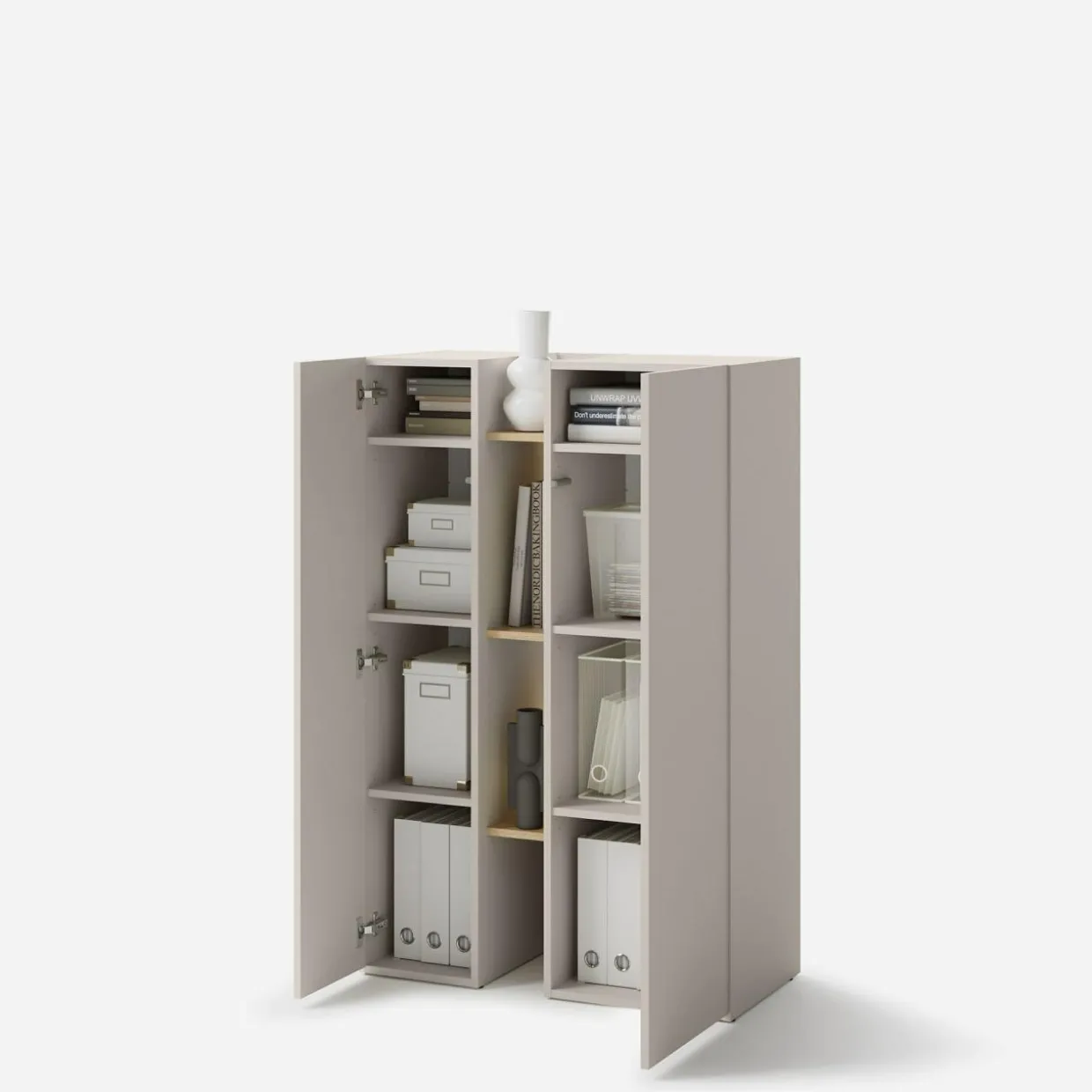 Regał 2-drzwiowy SIGMA 85 cm