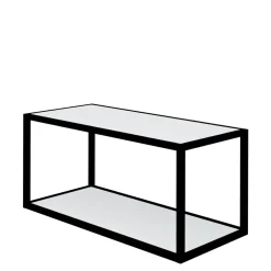 Regał KAMPO 79,7 cm + komplet białych półek INSIDE