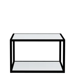 Regał KAMPO 59,7 cm + komplet białych półek INSIDE