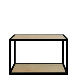 Regał KAMPO 59,7 cm + komplet dębowych półek INSIDE