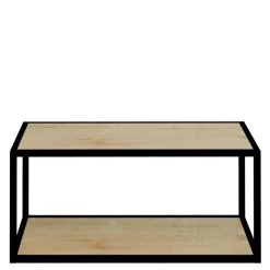 Regał KAMPO 79,7 cm + komplet dębowych półek INSIDE