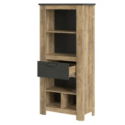 Regał rustykalny z szufladą RAPALLO