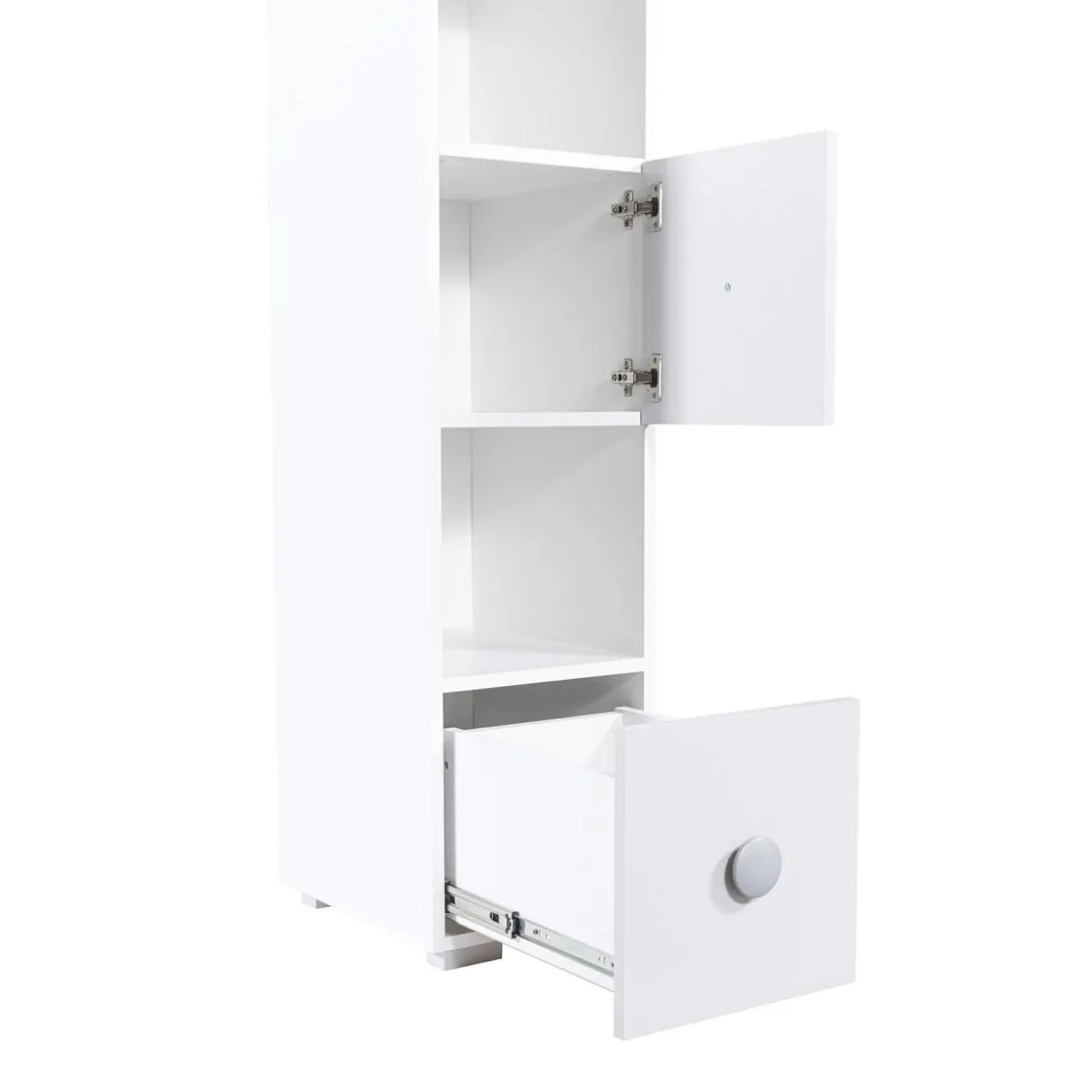 Regał szary TOP BABY prawy