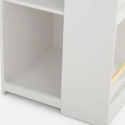 Regał w kształcie domku GUSISI biało-szary