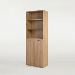 Regał wysoki z drzwiami GOLDSBORO