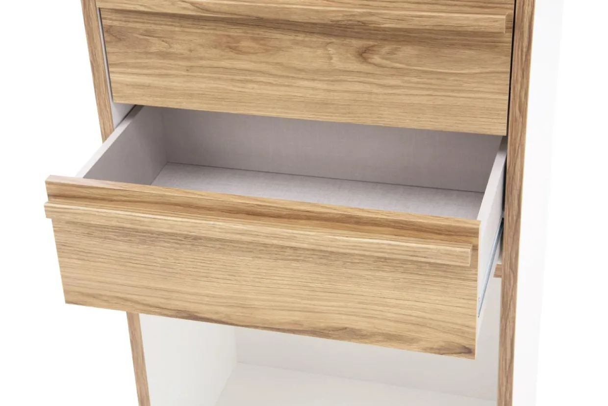 Regał z półkami i szufladami S-ROOM 59,4 cm