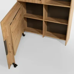 Regał z rozkładanym biurkiem OXFORD