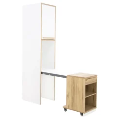 Regał z rozkładanym biurkiem S-ROOM