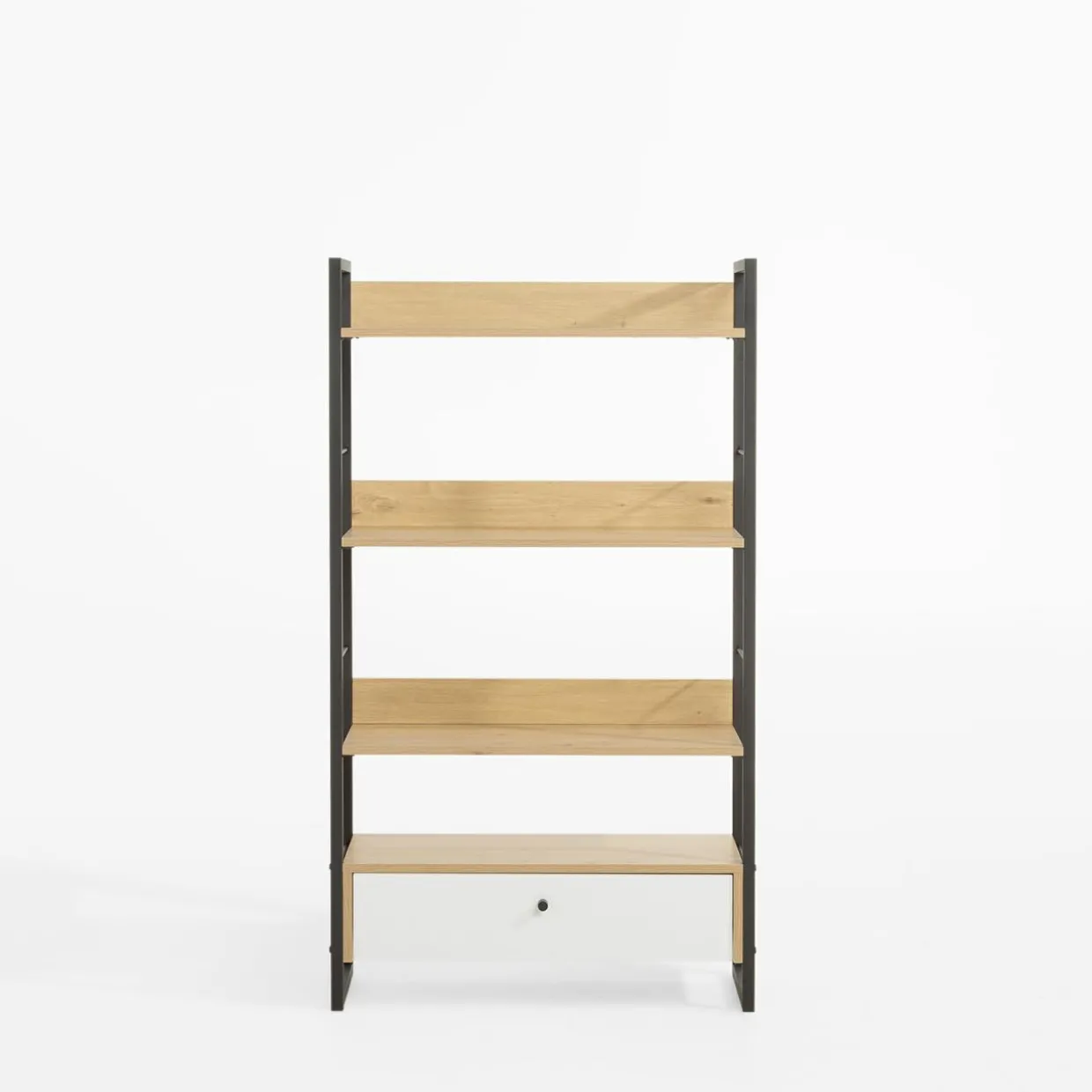 Regał z szufladą biały LINEARDO