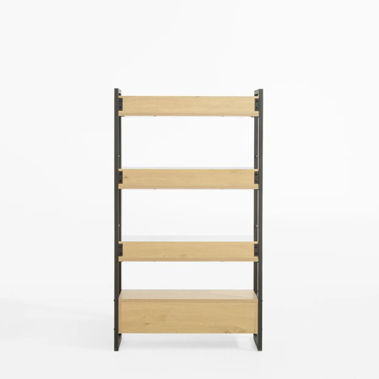 Regał z szufladą biały LINEARDO