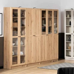 Regał z witryną lewy TED 35,2 cm