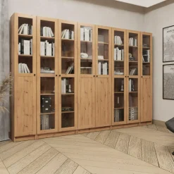 Regał z witryną prawy TED 35,2 cm