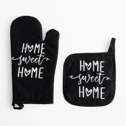 Rękawica kuchenna z podkładką z napisem NICOLE COLLECTION