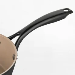 Rondel aluminiowy z pokrywką CARINA BLACK 1 l