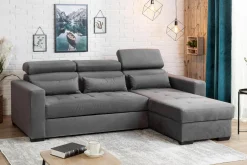 Rozkładany narożnik z regulowanymi zagłówkami MONSON