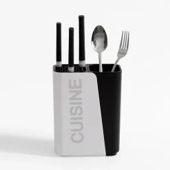 Rozsuwany blok na noże z przybornikiem