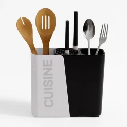 Rozsuwany blok na noże z przybornikiem