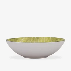 Salaterka porcelanowa zielona CZTERY PORY ROKU 17,5 cm