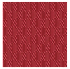 Serwetki papierowe ozdobne czerwone INSPIRATION TEXTURE 20 szt.