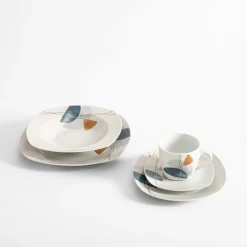 Serwis obiadowo - kawowy REEF, 30 elementów