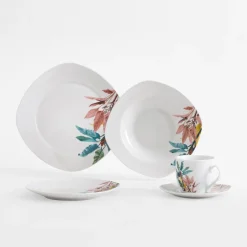 Serwis obiadowo - kawowy TROPIC, 30 elementów