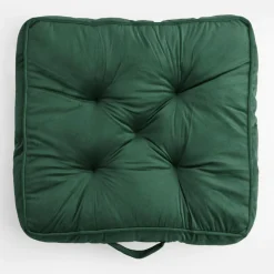 Siedzisko ciemnozielone EMERALD 50x50x8 cm