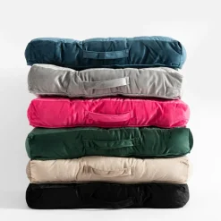 Siedzisko fuksja EMERALD 50x50x8 cm