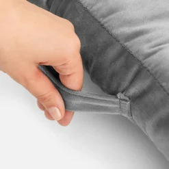 Siedzisko jasnoszare EMERALD 50x50x8 cm