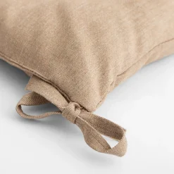 Siedzisko na krzesło beżowe SAWANA 38x38 cm