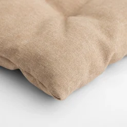 Siedzisko na krzesło beżowe SAWANA 38x38 cm