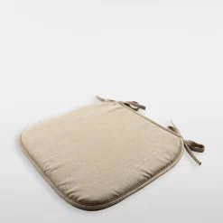 Siedzisko na krzesło beżowe HARVEY 38x38 cm