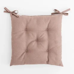 Siedzisko na krzesło brudny róż SAWANA 38x38 cm