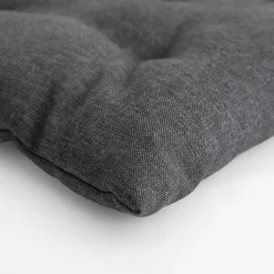 Siedzisko na krzesło szare SAWANA 38x38 cm