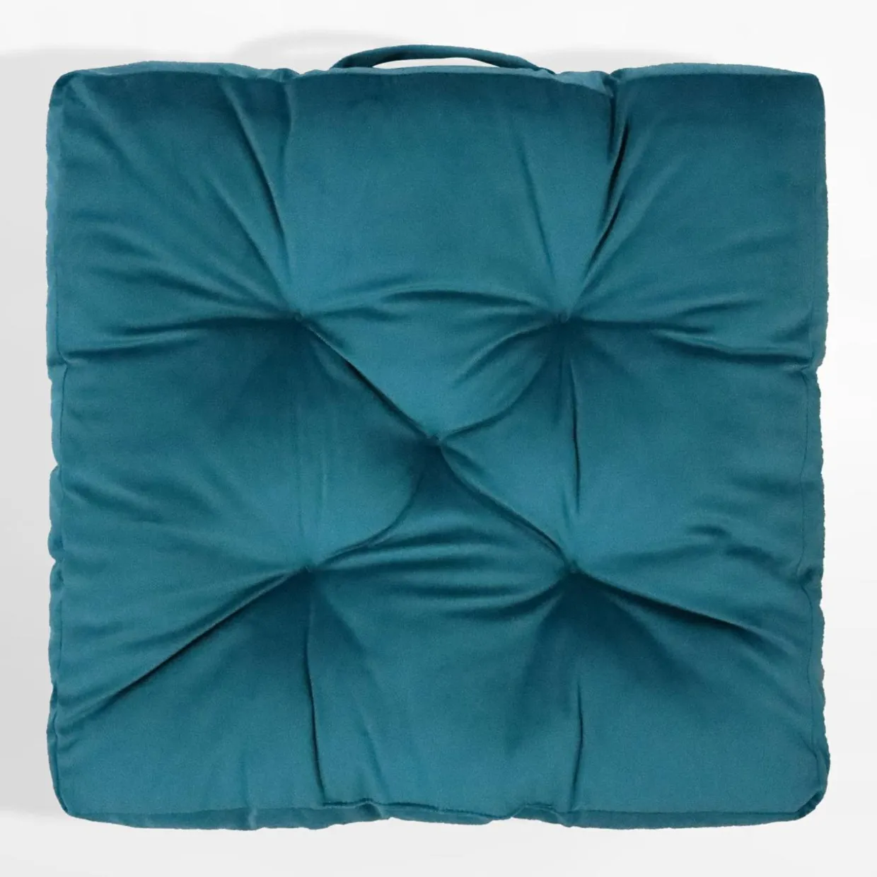 Siedzisko turkusowe EMERALD 50x8 cm