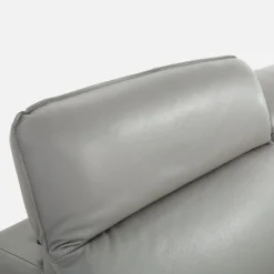 Skórzany narożnik z regulowanym zagłówkiem MONZA prawy