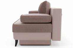 Sofa 3 osobowa rozkładana różowa GLORIA