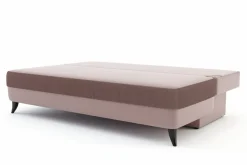 Sofa 3 osobowa rozkładana różowa GLORIA