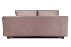 Sofa 3 osobowa rozkładana różowa GLORIA