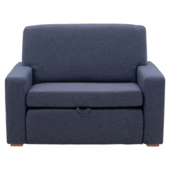 Sofa 1,5 osobowa rozkładana szara MONTY