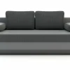 Sofa 3 osobowa rozkładana szara GLORIA