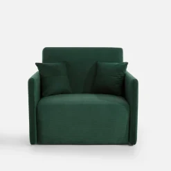 Sofa amerykanka butelkowa zieleń MIKA